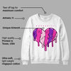 Pink Collection DopeSkill Sweatshirt Slime Drip Heart Graphic