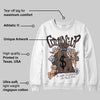 Baroque Brown 12s DopeSkill Sweatshirt Money Bag Coming Up Graphic