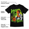 Neon Green Collection DopeSkill T-Shirt Drip'n Never Tripp'n Graphic