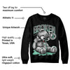 Green Glow 3s DopeSkill Sweatshirt Sick Bear Graphic