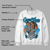 University Blue Toe 1s DopeSkill Sweatshirt Queen Of Hustle Graphic