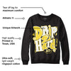 Yellow Snakeskin 11s DopeSkill Sweatshirt Drip Too Hard Graphic