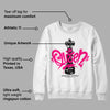 Fierce Pink 1s DopeSkill Sweatshirt Queen Chess Graphic