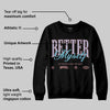 Harris Tweed x Denim Turquoise Dunk DopeSkill Sweatshirt Better Myself Graphic