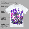 Dunk Purple Championship Court White DopeSkill T-Shirt Chillin Graphic