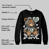 Year Of The Snake 1s DopeSkill Sweatshirt Broken Bear Graphic