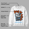 Dunk Low Futura University Blue DopeSkill Sweatshirt Paid In Full Graphic