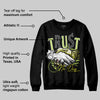 Bright Cactus 13s DopeSkill Sweatshirt Trust No One Graphic