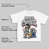 Grey 'Paper Chaser Boy' DopeSkill Graphic Toddler Kids T-shirt