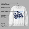 Midnight Navy 5s DopeSkill Sweatshirt Queen Graphic