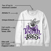 Field Purple 12s DopeSkill Sweatshirt Juneteenth 1865 Graphic