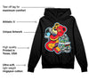 GS 'Six Championships' 1s DopeSkill Hoodie Sweatshirt Bear Steals Sneaker Graphic