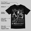 Black Cat 4s DopeSkill T-Shirt Broken Bones Graphic