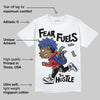 Rare Air 4s DopeSkill T-Shirt Fear Fuels The Hustle Graphic