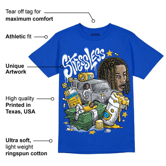 Royal Blue Collection DopeSkill Royal Blue T-shirt Stressless Graphic