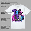 Dunk Purple Championship Court White DopeSkill T-Shirt Talk Is Chip Graphic