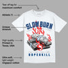 Midnight Navy 3s DopeSkill T-Shirt Slow Burn Graphic