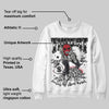 Black Cat 3s DopeSkill Sweatshirt Threat Graphic