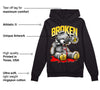 Yellow Ochre 6s DopeSkill Hoodie Sweatshirt Sick Bear Graphic