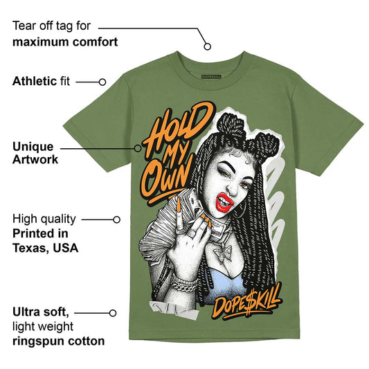 Olive 5s DopeSkill Olive T-shirt New H.M.O Graphic