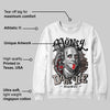 Samba OG White Black Clear Granite 1s DopeSkill Sweatshirt Money Don't Lie Graphic