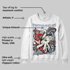 White Cement Reimagined 3s DopeSkill Sweatshirt Resist Graphic