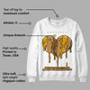 Wheat 13s DopeSkill Sweatshirt Juneteenth Heart Graphic