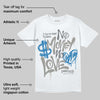 Cool Grey 9s DopeSkill T-Shirt No Money No Love Typo Graphic