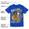 Laney 14s DopeSkill Varsity Royal T-shirt Don't Kill My Vibe Graphic