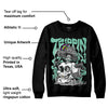 Green Glow 3s DopeSkill Sweatshirt Trippin Graphic