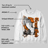 Dunk Low Magma Orange DopeSkill Sweatshirt Trust God Graphic