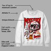 Red Cement 4S DopeSkill Sweatshirt Mystery Ghostly Grasp Graphic