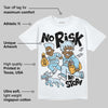 Knu Stack Vintage Satin Dream Blue DopeSkill T-Shirt No Risk No Story Graphic