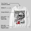 Cool Grey 9s DopeSkill Sweatshirt Mystery Ghostly Grasp Graphic