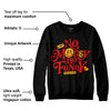 Red Collection DopeSkill Sweatshirt No Money No Funny Graphic