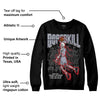 Bred Reimagined 4s DopeSkill Sweatshirt Thunder Dunk Graphic