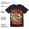 Brilliant Orange 12s DopeSkill T-Shirt Chillin Graphic