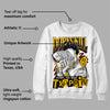 Yellow Bordeaux DopeSkill Sweatshirt Sorry I've Been Trappin Graphic