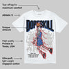Awake NY x Racer Blue 5s DopeSkill T-Shirt Thunder Dunk Graphic