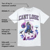 Dark Iris 3s DopeSkill T-Shirt Cant Lose Graphic