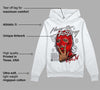 Cherry 12s DopeSkill Hoodie Sweatshirt Never Stop Hustling Graphic