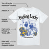 Royal Blue Collection DopeSkill T-Shirt Feeling Lucky Graphic