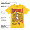 Vivid Sulfur 4s DopeSkill Yellow T-shirt Thunder Dunk Graphic