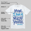 Royal Blue Collection DopeSkill T-Shirt Mom, I Am A Rich Youth Graphic