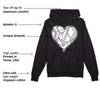 Dunk Pure Platinum DopeSkill Hoodie Sweatshirt Heart AJ 1 Graphic