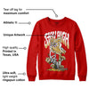 Red Collection DopeSkill Red Sweatshirt Stay High Graphic