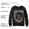 Black Cement 1s Low OG DopeSkill Sweatshirt New Black Queen Graphic