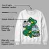 Lucky Green 5s DopeSkill Sweatshirt Bear Steals Sneaker Graphic