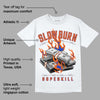 Dunk Low Futura Orange Blaze DopeSkill T-Shirt Slow Burn Graphic