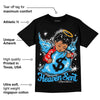 University Blue 2s DopeSkill T-Shirt Heaven Sent Graphic